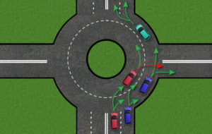Круговое движение со светофором правила проезда