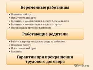 Соц Гарантии При Беременности В Московской Области